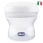   CHICCO Többcélú anyatejtároló edények Natural Feeling cumisüveg-fejjel, 4db