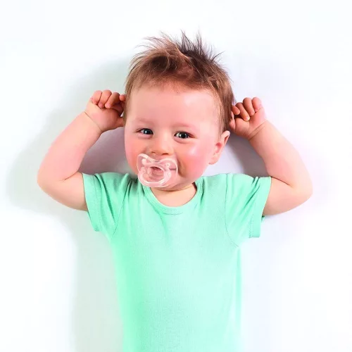 CHICCO Physio Soft teljesen szilikon cumi 16-36m lány 2 db