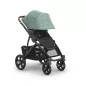   UPPABABY VISTA V3 babakocsi - Gwen Green Mélange, Carbon, Saddle L