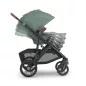   UPPABABY VISTA V3 babakocsi - Gwen Green Mélange, Carbon, Saddle L