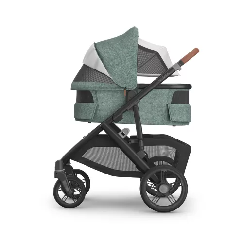 UPPABABY VISTA V3 babakocsi - Gwen Green Mélange, Carbon, Saddle L