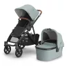 UPPABABY VISTA V3 babakocsi - Kenzi Mystic Aqua, Carbon, Saddle L