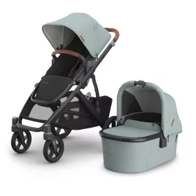   UPPABABY VISTA V3 babakocsi - Kenzi Mystic Aqua, Carbon, Saddle L