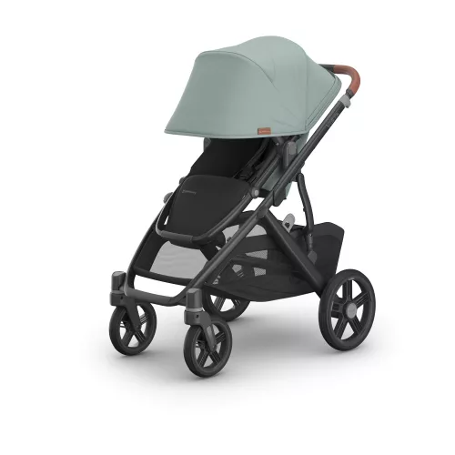 UPPABABY VISTA V3 babakocsi - Kenzi Mystic Aqua, Carbon, Saddle L