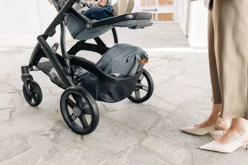 UPPABABY VISTA V3 babakocsi - Kenzi Mystic Aqua, Carbon, Saddle L
