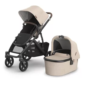   UPPABABY VISTA V3 babakocsi - Liam Oat Mélange, Carbon, Chestnut L