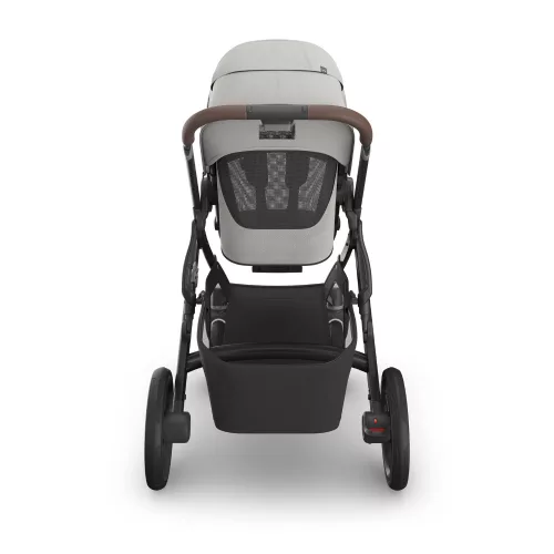 UPPABABY VISTA V3 babakocsi - Savannah Pearl Gray Jacquard, Carbon, Chestnut L