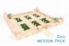 Just Blocks Közepes építőjáték szett-Alap 160db