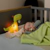 babyFEHN elalvássegítő és éjjeli lámpa- Dino plüss