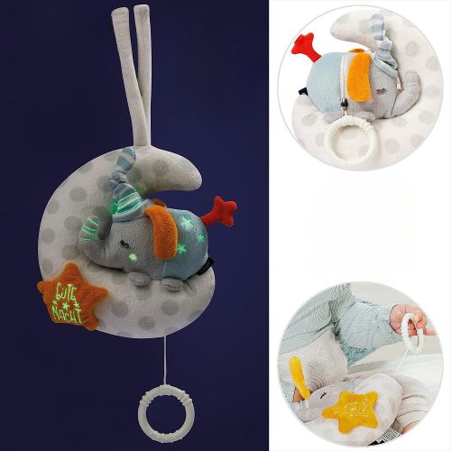 babyFEHN zenélő holdas elefánt