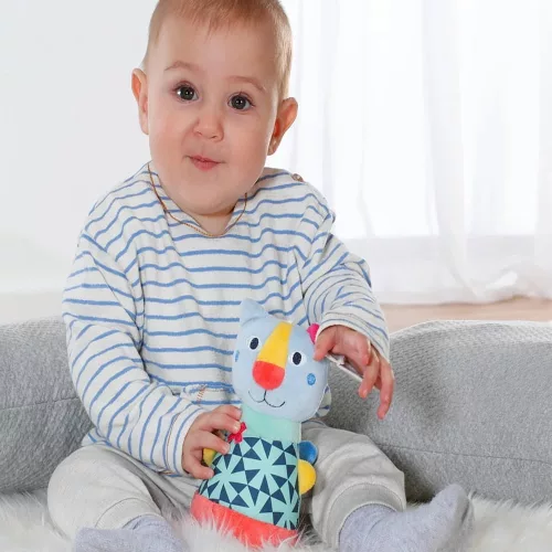 BabyFehn puha dülöngélő Color Friends - Cica