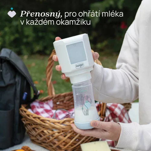 CHICCO Hordozható cumisüveg melegítő és sterilizáló