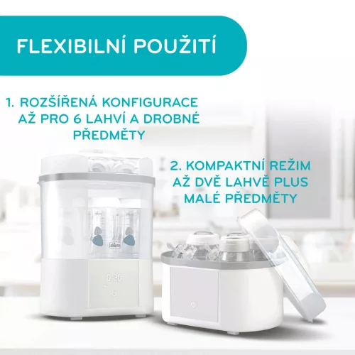 CHICCO Elektromos gőzsterilizáló szárító funkcióval