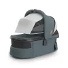 UPPABABY V3 mózeskosár - Dillan Stone Blue, Carbon, Sand L