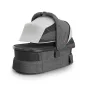   UPPABABY V3 mózeskosár - Greyson Harcoal Mélange, Carbon, Saddle L