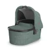 UPPABABY V3 mózeskosár - Gwen Green Mélange, Carbon, Saddle L