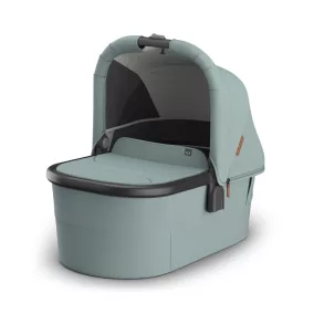   UPPABABY V3 mózeskosár - Kenzi Mystic Aqua, Carbon, Saddle L