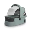 UPPABABY V3 mózeskosár - Kenzi Mystic Aqua, Carbon, Saddle L