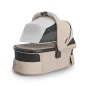   UPPABABY V3 mózeskosár - Liam Oat Mélange, Carbon, Chestnut L