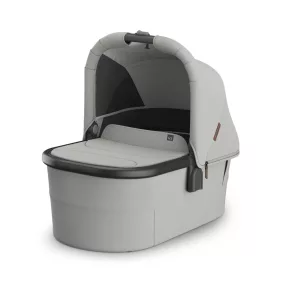   UPPABABY V3 mózeskosár - Savannah Pearl Gray Jacquard, Carbon, Chestnut L