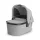 UPPABABY V3 mózeskosár - Savannah Pearl Gray Jacquard, Carbon, Chestnut L
