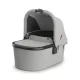 UPPABABY V3 mózeskosár - Savannah Pearl Gray Jacquard, Carbon, Chestnut L