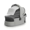 UPPABABY V3 mózeskosár - Savannah Pearl Gray Jacquard, Carbon, Chestnut L