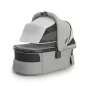   UPPABABY V3 mózeskosár - Savannah Pearl Gray Jacquard, Carbon, Chestnut L