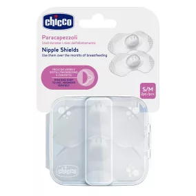 CHICCO SkinToSkin szilikon mellbimbóvédő 2 db S/M