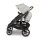UPPABABY V2 pelenkázó hátizsák - Savannah Pearl Gray Jacquard, Chestnut Leather