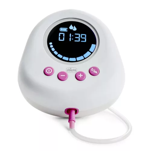 CHICCO Elektromos egykezes mellszívó pink