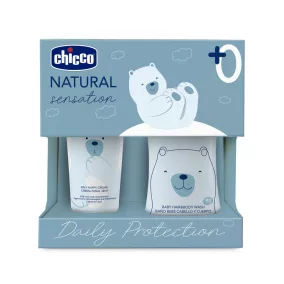   CHICCO Ajándék kozmetikai szett Natural Sensation - Daily Protection 0m+
