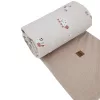 EKO Védő a kiságyba VELVET Bees Beige 180x35 cm