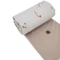 EKO Védő a kiságyba VELVET Bees Beige 180x35 cm