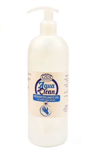 Aqua Clean alkoholos kézfertőtlenítő gél 500 ml