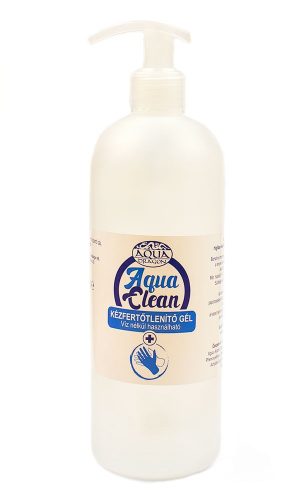 Aqua Clean alkoholos kézfertőtlenítő gél 500 ml -