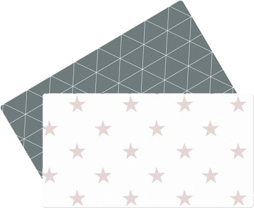 Lalalu-Parklon Premium szőnyeg konyhába/fürdőbe 75x44 cm - Grey Star