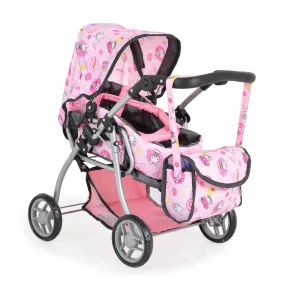 Moni Moni toys kitty játék babakocsi táskával