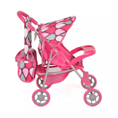 Moni Toys Mini játék babakocsi