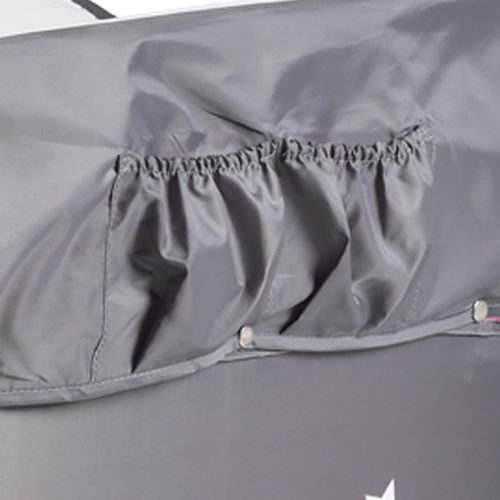 Moni Moni sleepy összecsukható luxus utazóágy 2 szint+pelenkázó+ játék pink