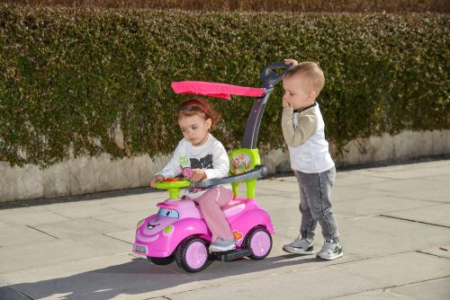 Moni Moni smile beülős autó tolókarral napfénytetővel fehér