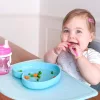 CHICCO Szilikon alátét kékzöld 18h+