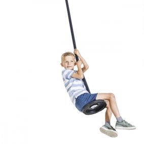   Lánc galvanizált fekete védővel - közterületi tányérhintához