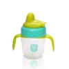 Moni Cup 150ml csőrös itatópohár türkizkék/sárga