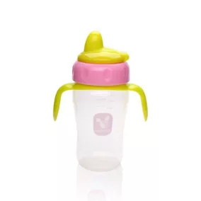 Moni Cup2 csőrös itatópohár 270 ml pink