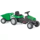 Moni Pilsan traktor pedálos trélerrel 07316 zöld