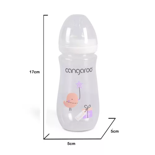 Moni Cangaroo Birdy cumisüveg 300ml lány