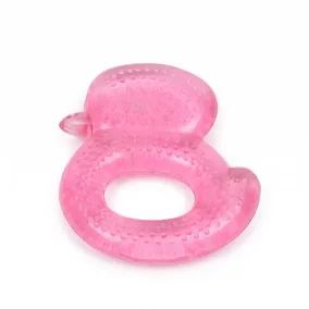 Moni Cangaroo Duck szillikon rágóka kacsa pink