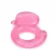 Moni Cangaroo Duck szillikon rágóka kacsa pink