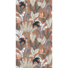 Caselio Explorer design tapéta- barna